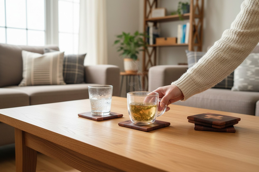 posa vasos laurel-lenga