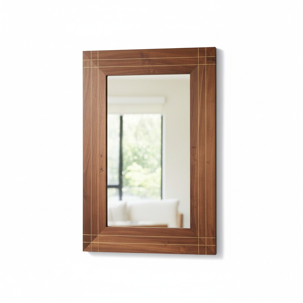 espejo habitacion roble